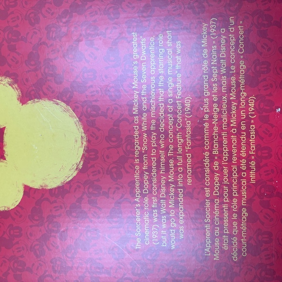 Disney Year Of The Mouse Collector Plush Fantasia Mickey Mouse Special Edition - Picture 7 of 11